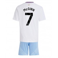 Aston Villa John McGinn #7 Vieras Peliasu Lasten 2024-25 Lyhythihainen (+ Lyhyet housut)